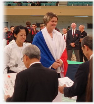 Petra Cífková, 3. místo v kumite na MS JKA 2014 - Tokio, Japonsko