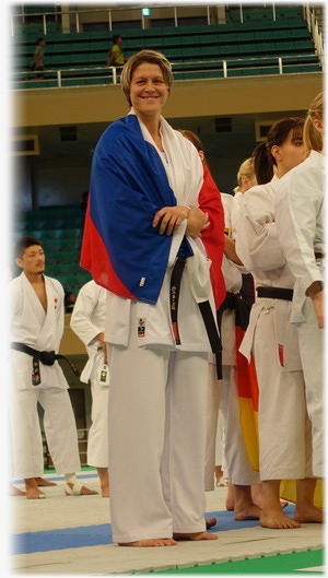 Petra Cífková, 3. místo v kumite na MS JKA 2014 - Tokio, Japonsko